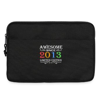2013 - Vintage 2013 - Fantastic since 2013 - Laptop bag 13" - black - Front