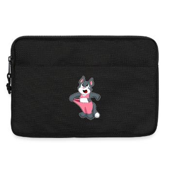 Cat Workout Gymnastics Fitness - Laptop bag 13" - black - Front