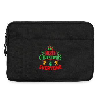 Noël, noël, noël, noël, noël, noël, noël, noël - Sacoche pour ordinateur portable 13 pouces - noir - Devant