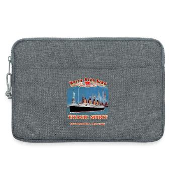 TITANIC SPIRIT Kreation Louis RUNEMBERG © Adagp - Laptoptasche 13" - Grau meliert - Vorne