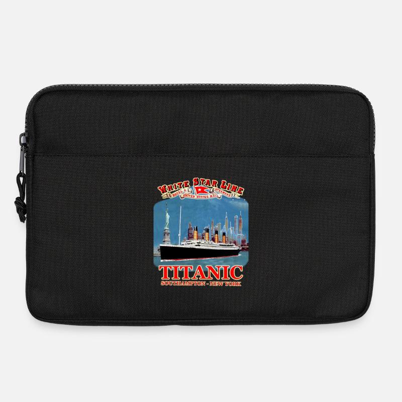 TITANIC Kreation Louis RUNEMBERG © Adagp - Laptoptasche 13" - Schwarz