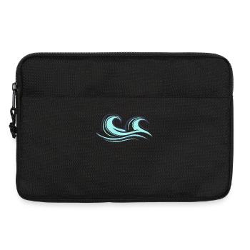 Surfer Wave Gift Surfer Boy Girl Dude Surf - Laptop bag 13" - black - Front