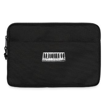Piano Keyboard - Laptop bag 13" - black - Front