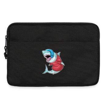 Sports de football américain de Hai - Sacoche pour ordinateur portable 13 pouces - noir - Devant