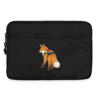 Fuchs Schüler Rucksack Schule - Laptoptasche 13" - Schwarz - Vorne