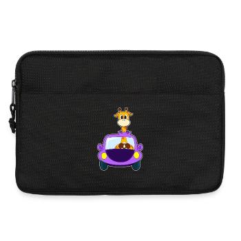 Giraffe Auto - Laptoptasche 13" - Schwarz - Vorne