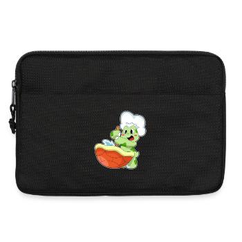Schildkröte Koch Kochtopf Kochen - Laptoptasche 13" - Schwarz - Vorne