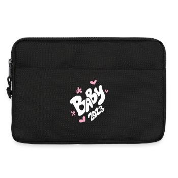 Baby 2023 - Birth Pregnant 2023 Pregnancy - Laptop bag 13" - black - Front