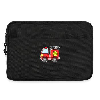 Fire Brigade Car Motive - Laptop bag 13" - black - Front