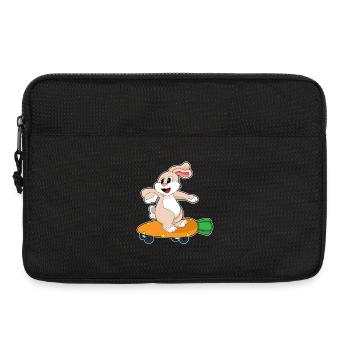 Bunny Skater Skateboard - Sacoche pour ordinateur portable 13 pouces - noir - Devant