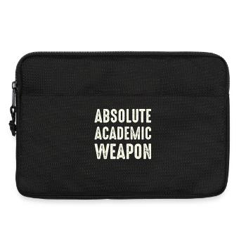 Studenten Absolute Academic Weapon - Laptoptasche 13" - Schwarz - Vorne