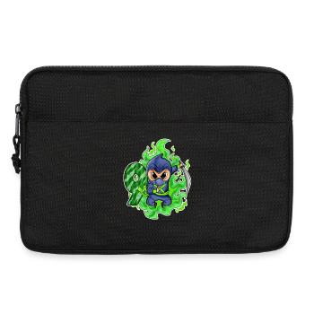 Junge 9 jährig 9. Geburtstag Junge Ninja Grün - Laptoptasche 13" - Schwarz - Vorne