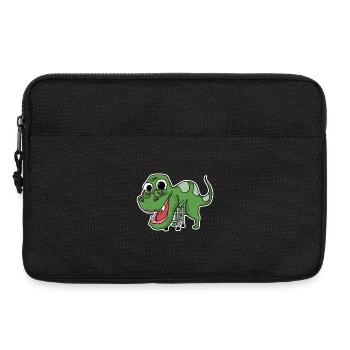 Grandma Dinosaur - Laptop bag 13" - black - Front