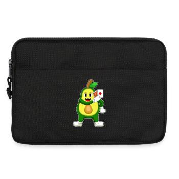 Cartes de poker Avocado Poker - Sacoche pour ordinateur portable 13 pouces - noir - Devant