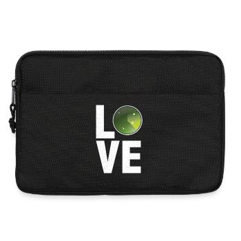 Air Traffic Controller Love Radar Flight Control - Laptop bag 13" - black - Front