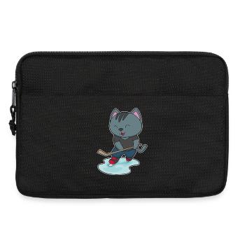 Cat Hockey sur glace Bâton de hockey sur glace - Sacoche pour ordinateur portable 13 pouces - noir - Devant