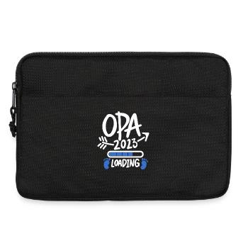Opa 2023 loading - Opa werden - Bald Opa - Laptoptasche 13" - Schwarz - Vorne