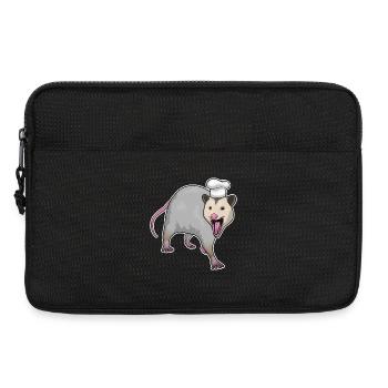 Chapeau de cuisinier - Sacoche pour ordinateur portable 13 pouces - noir - Devant
