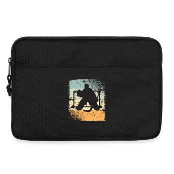 Hockey sur glace - Sacoche pour ordinateur portable 13 pouces - noir - Devant