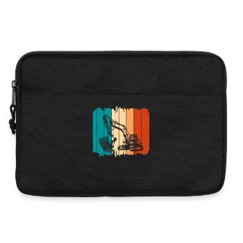 Excavatrice - Sacoche pour ordinateur portable 13 pouces - noir - Devant