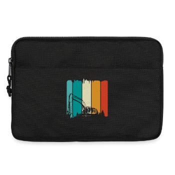 Excavatrice - Sacoche pour ordinateur portable 13 pouces - noir - Devant