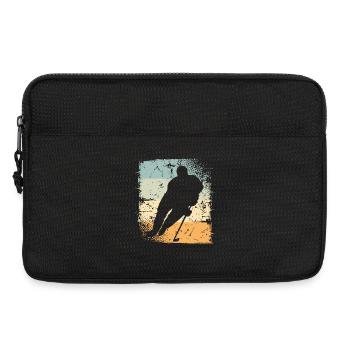 Hockey sur glace - Sacoche pour ordinateur portable 13 pouces - noir - Devant