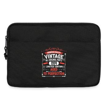 1994 Year of birth Born Birthday Vintage - Laptop bag 13" - black - Front