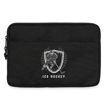 Hockey sur glace - Sacoche pour ordinateur portable 13 pouces - noir - Devant