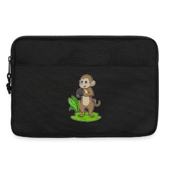 Boule de bowling de bowling de singe - Sacoche pour ordinateur portable 13 pouces - noir - Devant