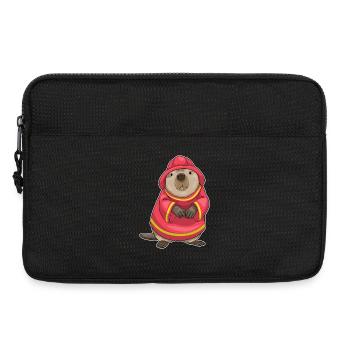 Beaver Firefighter Fire Brigade - Laptop bag 13" - black - Front