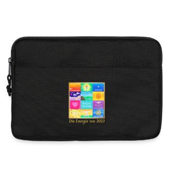 JahresBild Energie von 2023 Sonja Ariel von Staden - Laptop bag 13" - black - Front