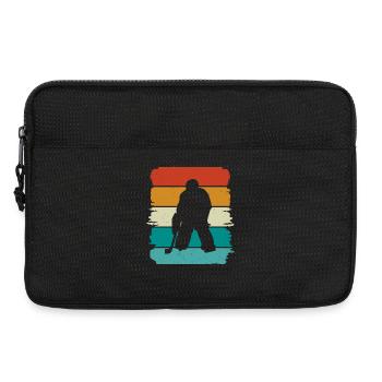 Hockey sur glace - Sacoche pour ordinateur portable 13 pouces - noir - Devant