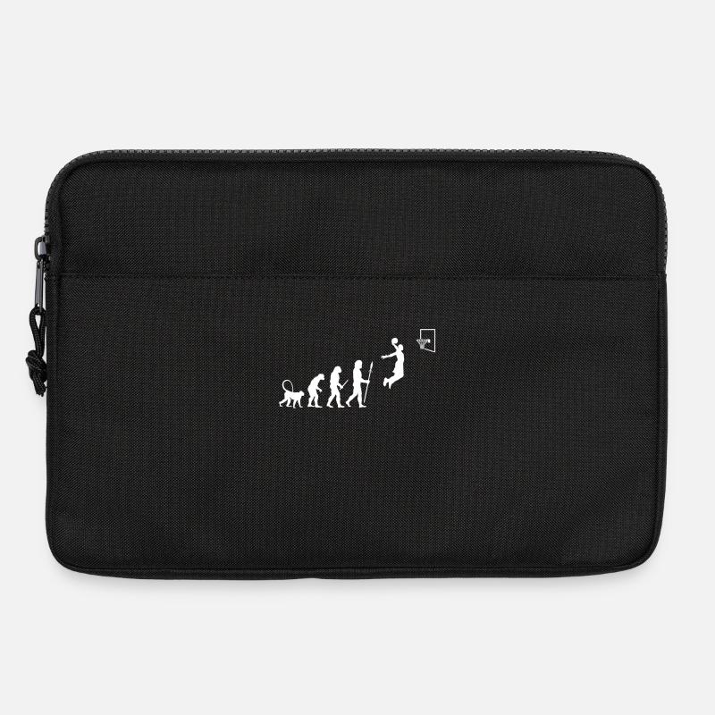 Evolution Of Basketball - Laptoptasche 13" - Schwarz