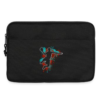 Basketball basketball players - Laptop bag 13" - black - Front