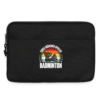 Badminton - Laptoptasche 13" - Schwarz - Vorne