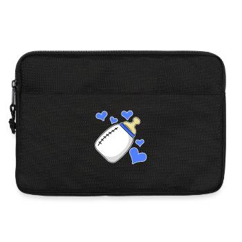 Garçon enceinte Fils biologique - Sacoche pour ordinateur portable 13 pouces - noir - Devant
