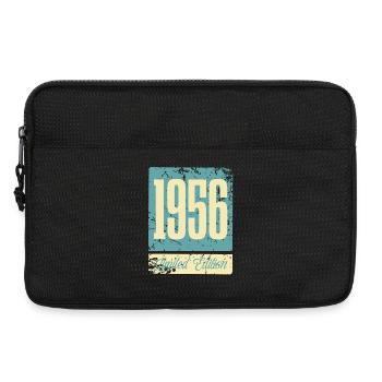 1956 Anniversaire de naissance Année de naissance - Sacoche pour ordinateur portable 13 pouces - noir - Devant