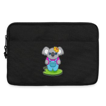 Fleur de Koala - Sacoche pour ordinateur portable 13 pouces - noir - Devant