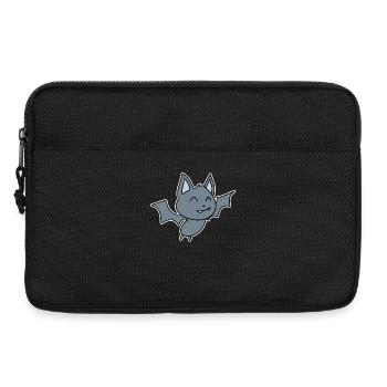 Bat Kids Motif - Laptop bag 13" - black - Front