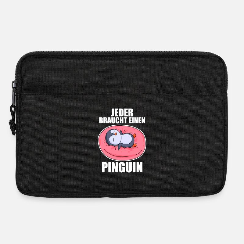 Pinguin Pinguine - Laptoptasche 13" - Schwarz