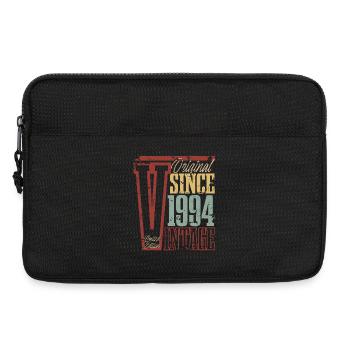 1994 Geburtstag Geburtsjahr Baujahr Vintage Retro - Laptoptasche 13" - Schwarz - Vorne