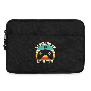 Leveling up to Big Brother - Laptop bag 13" - black - Front