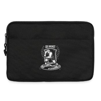 Hockey sur glace - Sacoche pour ordinateur portable 13 pouces - noir - Devant