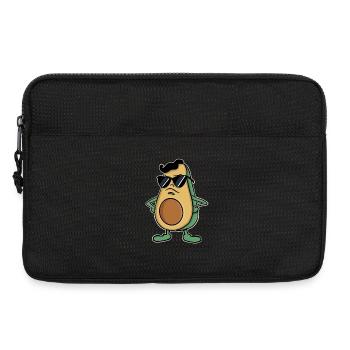 Avocado Sunglasses Cool Funny - Laptop bag 13" - black - Front