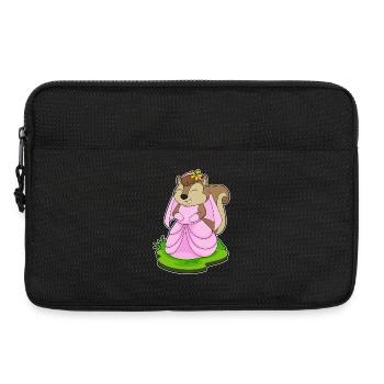 Squirrel Bridal Veil Wedding - Laptop bag 13" - black - Front