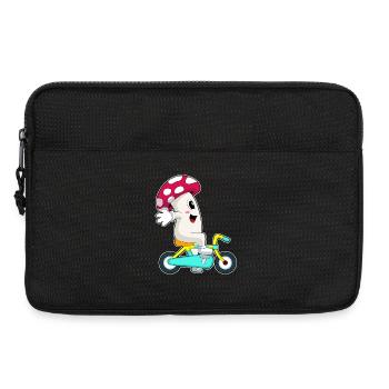 Pilz Bicycle - Laptop bag 13" - black - Front