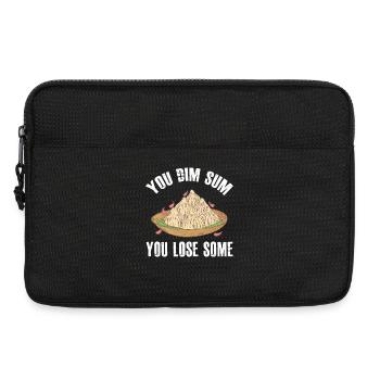 You Dim Sum You Lose Some Pun Asian Foodie - Laptoptasche 13" - Schwarz - Vorne