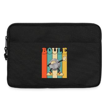 Boules de boule pour Bouler Boccia Jeu Botcha Boule - Sacoche pour ordinateur portable 13 pouces - noir - Devant