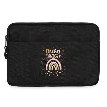 Dream Big - Inspirational T-Shirt - Laptoptasche 13" - Schwarz - Vorne