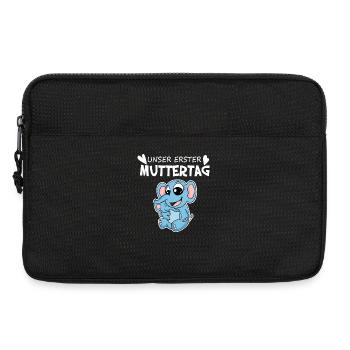 Muttertag - erster Muttertag Geschenk - Laptoptasche 13" - Schwarz - Vorne